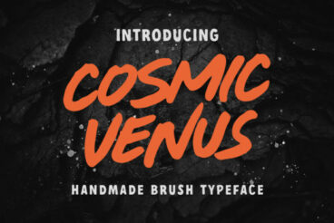 Cosmic Venus Font