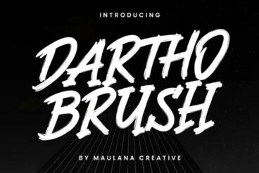 Dartho Brush Font