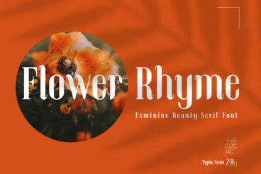 Flower Rhyme Font