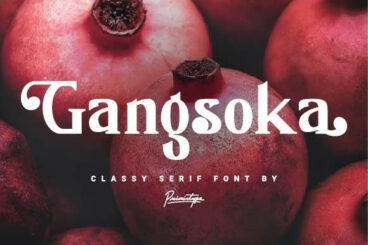 Gangsoka Font