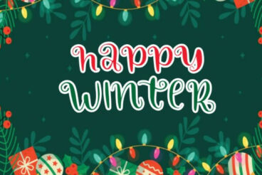 Happy Winter Font