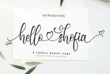 Hello Shofia Font