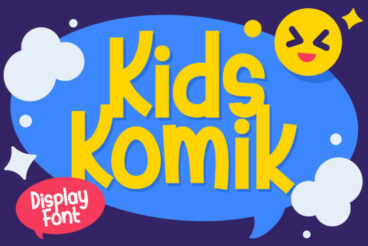 Kids Komik Font