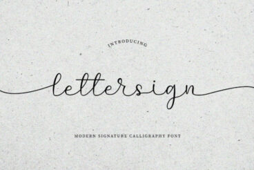 Lettersign Font