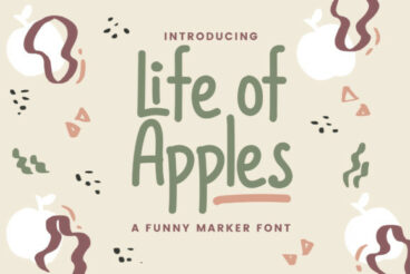 Life of Apples Font