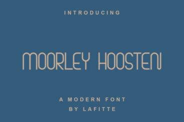 Moorley Hoosten Font