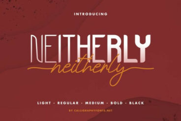 Neitherly Font