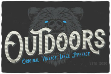 Outdoors Font