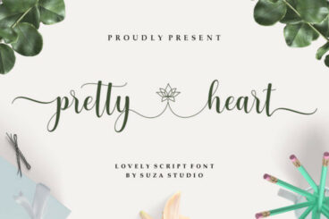 Pretty Heart Font