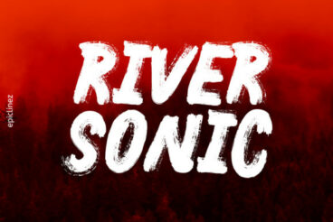 River Sonic Font