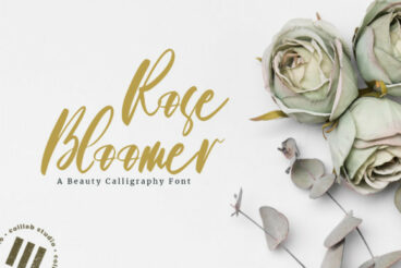 Roses Bloomer Font