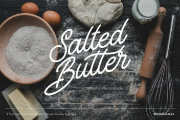 Salted Butter Font