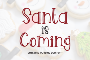 Santa is Coming Font