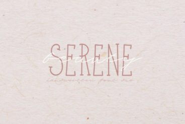 Serene Beauty Font