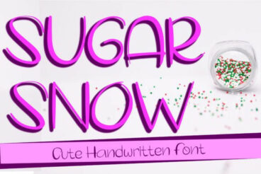 Sugar Snow Font
