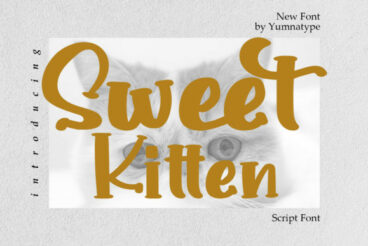 Sweet Kitten Font