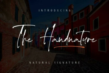 The Handnature Font