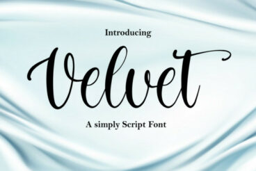 Velvet Font