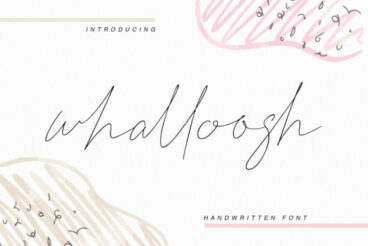 Whalloosh Font