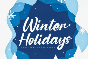 Winter Holidays Font