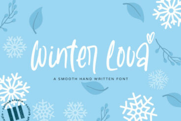 Winter Lova Font