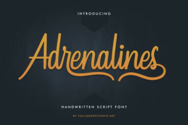 Adrenalines Font