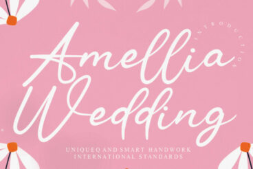 Amellia Wedding Font