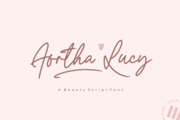 Aortha Lucy Font