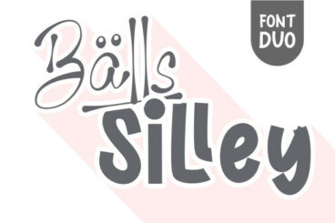 Balls Silley Font