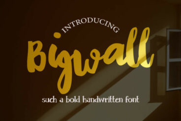 Bigwall Font