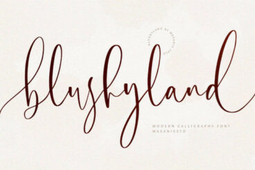 Blushyland Font