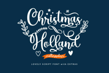 Christmas Holland Font