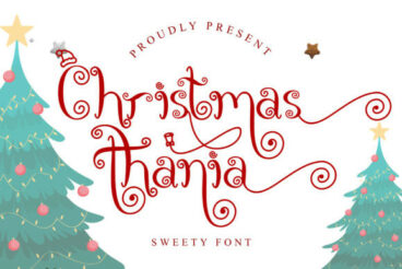 Christmas Thania Font