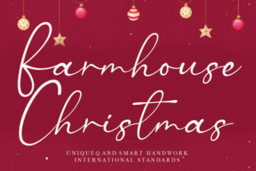 Farmhouse Christmas Font