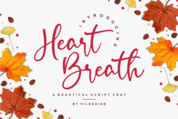 Heart Breath Font
