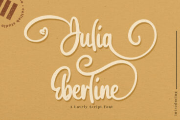 Julia Eberline Font
