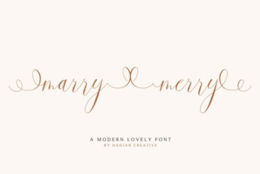 Marry Merry Font