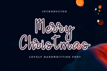 Merry Christmas Font