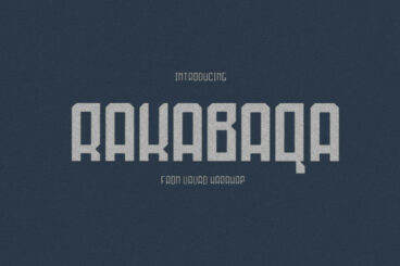 Rakabaqa Font
