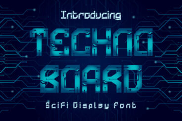 Technoboard Font