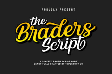 The Braders Script Font