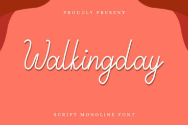 Walkingday Font
