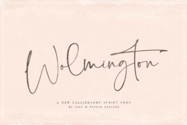 Wolmington Font
