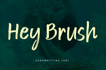 Hey Brush Font