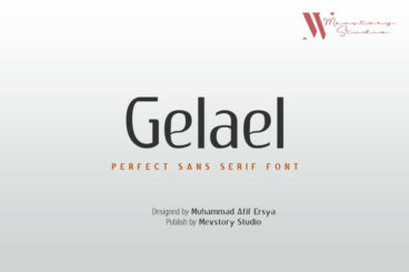 Gelael Font