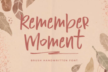 Remember Moment Font