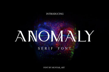 Anomaly Font