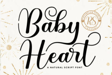 Baby Heart Font