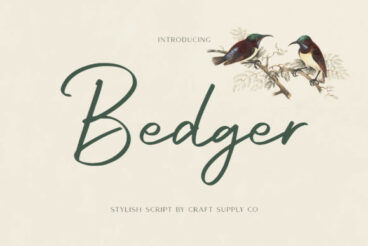 Bedger Font