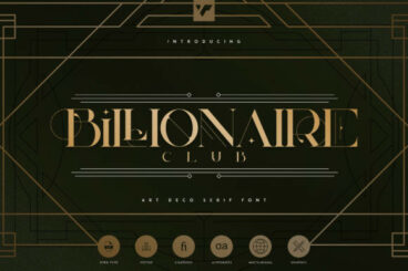 Billionaire Club Font